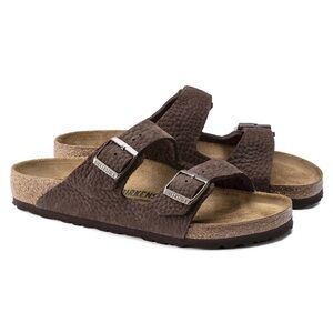 +Birkenstock Arizona Sandal // Suede Brown Size 42 - Mens 9- women 11